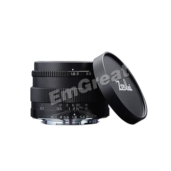 Zonlai 22mm F1.8 Rankinis Prime Lens for Sony E-mount už Fuji Mikro 4/3 a6300 a6500 X-A1 X A2 X-M1 G1 G2 G3 Veidrodžio Kameros