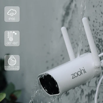 Zoohi 3MP Kamera, Wifi Nustatyti Belaidžio Mini NVR Rinkinys, Vaizdo Stebėjimo Sistemos, Garso Įrašų Namų Lauko Apsaugos kamerų Sistema