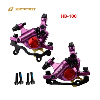 ZOOM HB100 hidraulinių stabdžių，hidrauliniai stabdžiai mtb Kelio Linija, Traukiant Diskas Stabdžių Suportai,Stabdžių dviračių，kalnų dviračių dalys
