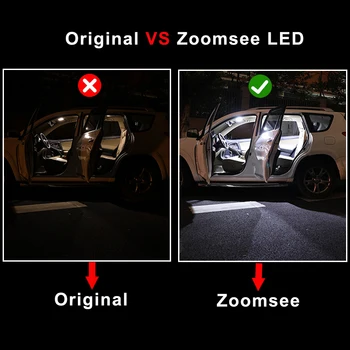 Zoomsee Canbus Ne Klaida Audi A5 S5 RS5 A7 S7 RS7 Transporto priemonės LED Priešrūkiniai Žemėlapis Interjero Šviesos + Durų Kamieno Daiktadėžė Lemputės Komplektą Automobilių Lempos