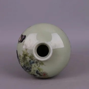 Čing Tongzhi pastelinių pheonix ir senovės grožio antikos imitacija porceliano Jingdezhen ekranas kolekcija