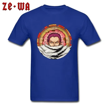 Įdomus Vyrų Marškinėliai Haloed ... Spurgos Anime T-shirt Vienas Gabalas Luffy Charlotte Katakuri Spausdinti Viršūnes & Tees Japonija Funky Streetwear