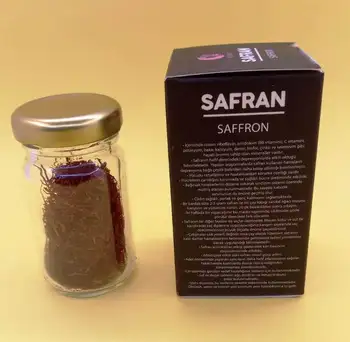 Šafranas , Aukščiausios (Premium) Geriausios Kokybės Už visas raudonas Šafranas / Safranbolu Šafranas) 10 GR Doğal Saf Ve Yüksek Kaliteli