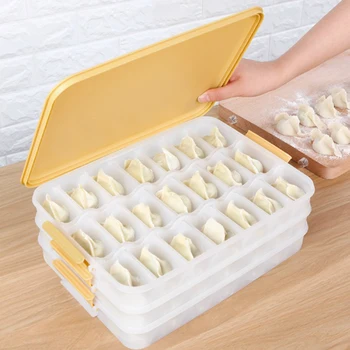 Šaldytuvas Maisto produktų Laikymo Dėžutė Virtuvės Reikmenys Organizatorius Fresh Box Koldūnai dėžutė Kiaušinių Laikiklis