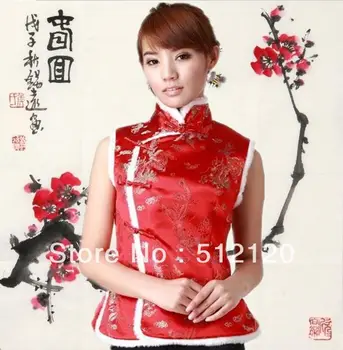 Šanchajaus Istoriją Naujų Tautinių Drabužių kinijos tradicinių drabužių marškinėliai moterims kinijos tradicinės Liemenė