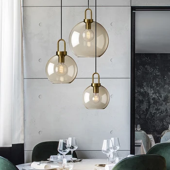 Šiaurės konjakas stiklo sieniniai šviestuvai postmodernaus virtuvė, valgomasis, gyvenamasis kambarys dekoro apšvietimo šviestuvas, restoranas, kavinė sieniniai šviestuvai