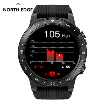 Šiaurės Krašto Karinė lauko GPS jutiklinio ekrano stebėti kraujo spaudimą, širdies ritmą aukštis kompasas barometrinis daugiafunkcinis laikrodis