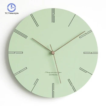 Šiaurės Laikrodžiai Šiuolaikinės Minimalistinės Kūrybos Sieninis Laikrodis Kambarį Namų Dekoro Priedai Mados Kabinti Sieniniai Laikrodžiai
