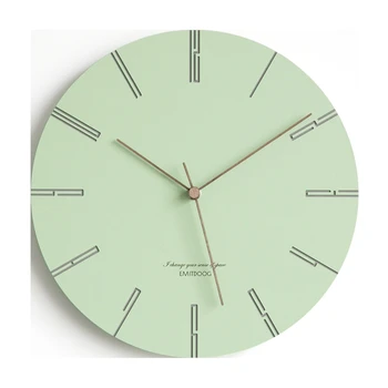 Šiaurės Laikrodžiai Šiuolaikinės Minimalistinės Kūrybos Sieninis Laikrodis Kambarį Namų Dekoro Priedai Mados Kabinti Sieniniai Laikrodžiai