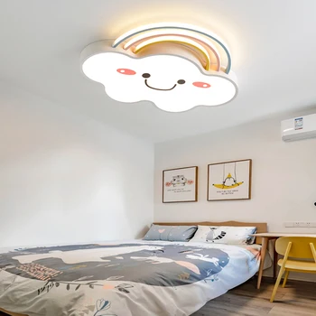 Šiaurės šalių vaikų darželis, vaikų kambario, miegamojo puošimas led lemputė dega kambarys pritemdomi lubų šviesos namų puošybai lamparas