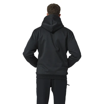 šiltas 8XL 9XL žiemos vyrų stori Megztiniai, vilnos hoodies striukės su gobtuvu 10XL didelio dydžio big 5XL juoda Palaidinukė užtrauktukas 150 KG. 54