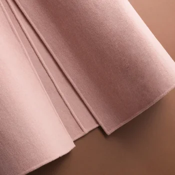 Šiltos Žiemos Rožinės Spalvos Elegantiškas Vilnos Paltai Moterims Korėjos Mados Pavasarį Ilgai Paltai Derliaus Minimalistinio Vilnonis Paltas Kupranugaris Outwear