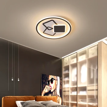 Šiuolaikinių LED Lubų Šviesos 110-220V Paviršiaus Sumontuoti Led Lubų Lempos Apvalios Gyvenimo Kambario, Miegamasis Studyroom Namo Apšvietimas
