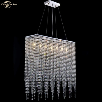 Šiuolaikinių LED Sieniniai šviestuvai Stačiakampio Kristalų Kutas Patalpų Apšvietimas, Virtuvė, Miegamasis, Gyvenamasis Kambarys, Valgomojo Šviestuvai Šviesos