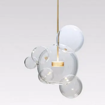 Šiuolaikinės Mickey Formos Stiklo Kamuolys LED priedai veltiniams, vilna Lempa Viešbučio Kambarį Kavinė Drabužių Parduotuvė Patalpų Apšvietimas Apdaila