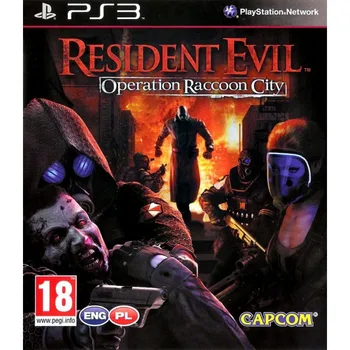 Žaidimas Resident Evil: Operation Meškėnas Miesto (PS3), naudojami