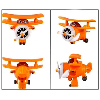 Žaislai 8pcs/set Anime MINI Lėktuvo Super Sparnus Modelis žaislas superwings žaislai Vaikams, Vaikai