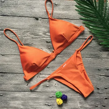 Žalia/Sidabrinė/Oranžinė/Rožinė Moterų Micro bikini komplektas,Derlius mažas juosmens, maudymosi kostiumėliai,paprastas Keltą,moterų retro tvarstis push up maudymosi kostiumėlį