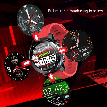 Žibintuvėlis Smart Watch Vyrų 1.3 colių Full-fit Round 