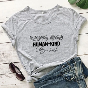 Žmogaus Natūra Būti Tiek T-shirt Juokingas Būti natūra Gestų Kalbos Marškinėlius Atsitiktinis Moterų Grafikos Gerumo Klausimais, Marškinėliai, Viršuje Dropshipping