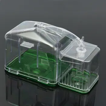 Žuvų Veisimo Atskirai Langelį Akvariumo Bakas Baby Žuvų Veisėjai Dėžė Automatinė Cirkuliuoja Du Kartus Guppies Perinti Inkubatoriuje Akvariumas